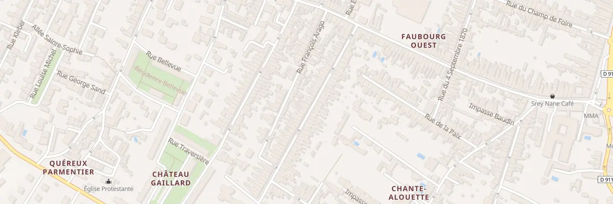 Plan du 37 Rue Lefevre à Rochefort