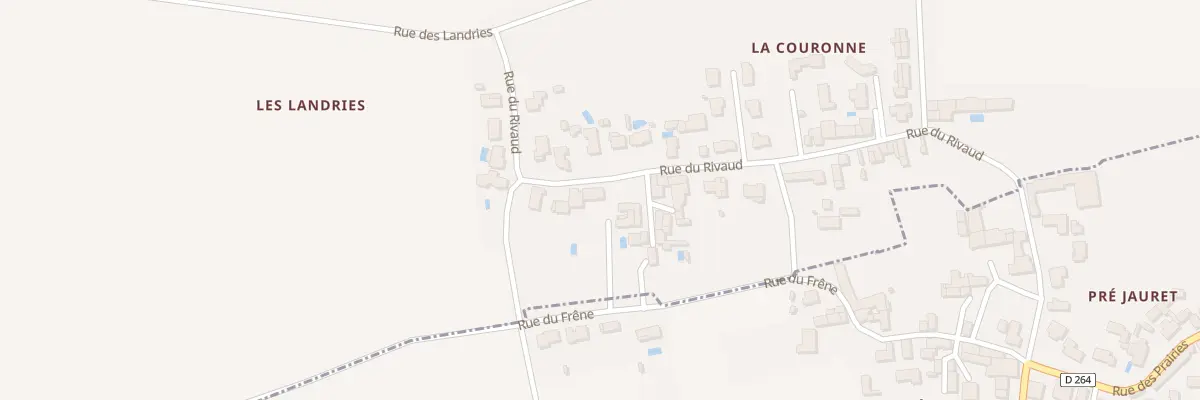 Plan du 7 Rue du Rivaud à Saint-Médard-d’Aunis