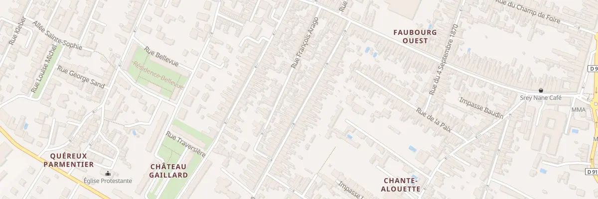 Plan du 39 Rue Lefevre à Rochefort