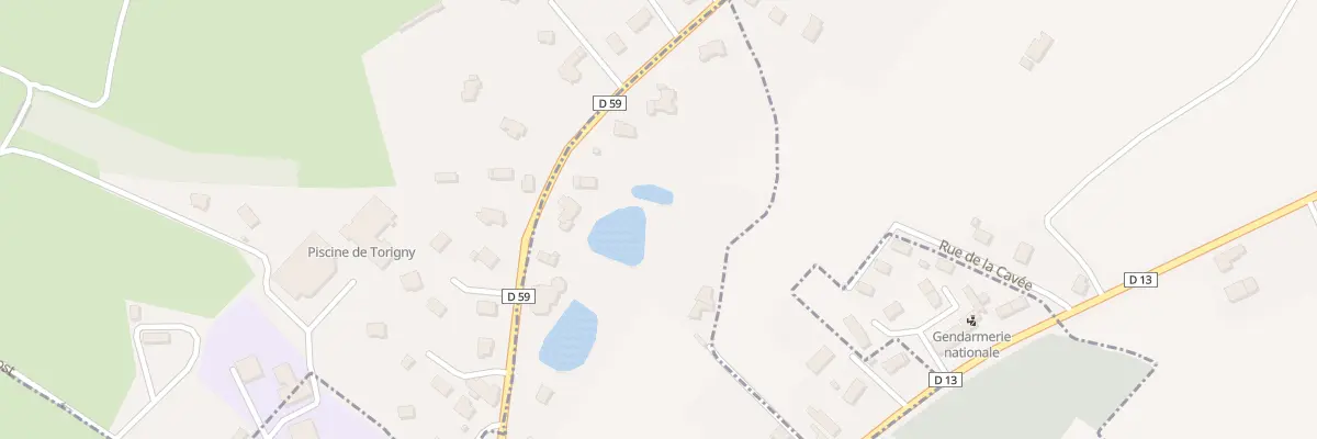 Plan du 20A Rte de Saint Jean à Torigny-les-Villes