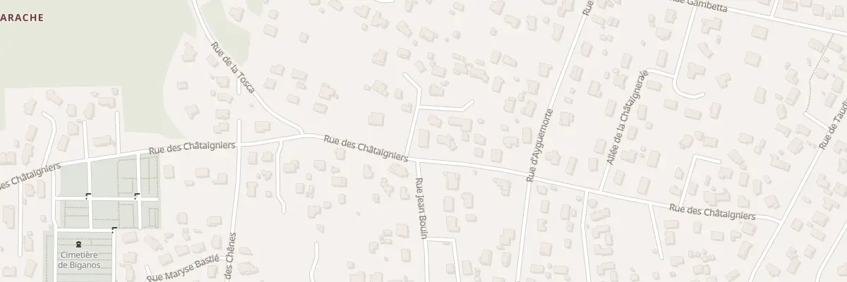 Plan du 41 Rue des Châtaigniers à Biganos