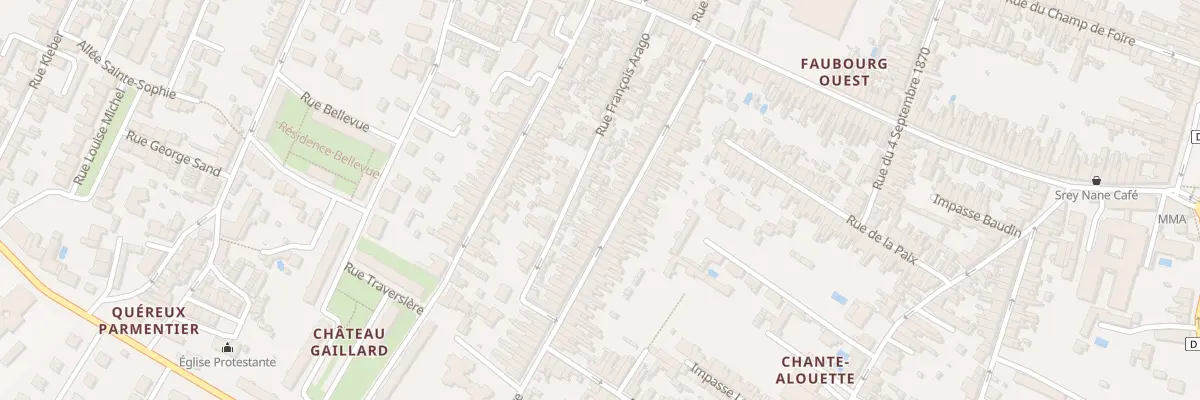 Plan du 41 Rue Lefevre à Rochefort