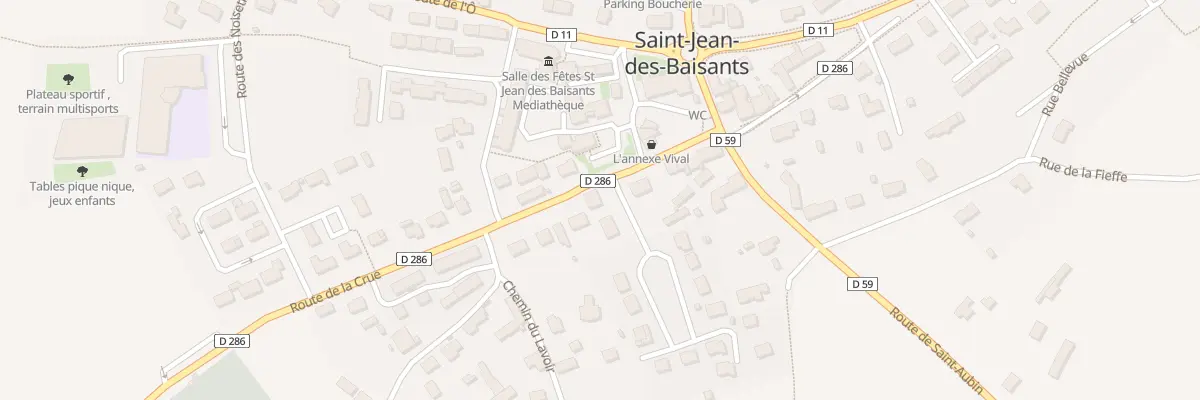 Plan du 11 Rte de Conde - Saint Jean à Saint-Jean-d’Elle