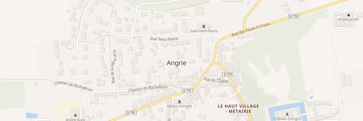 Plan du 11 Rue des douves à Angrie