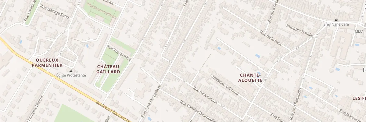 Plan du 64 Rue Lefevre à Rochefort