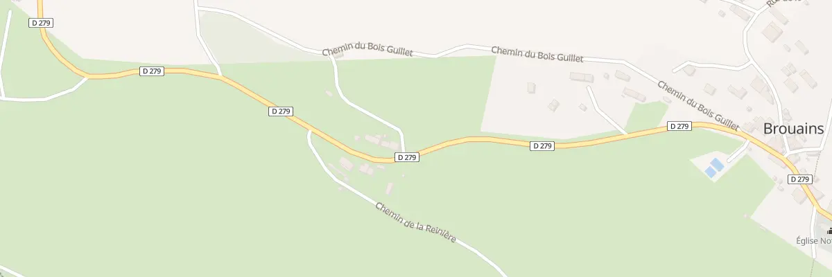 Plan du 2 Les Hauts Champs à Brouains