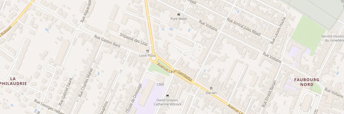 Plan du 135B Av Gambetta à Rochefort