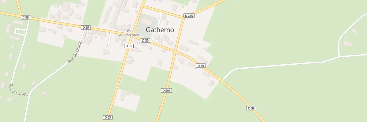 Plan du 5036 Le Bourg à Gathemo