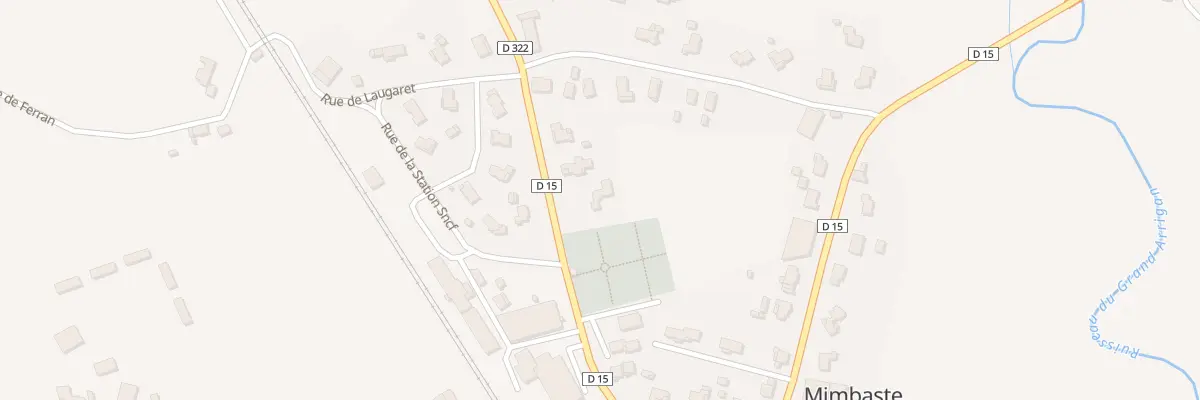Plan du 326 Rue de la Poste à Mimbaste