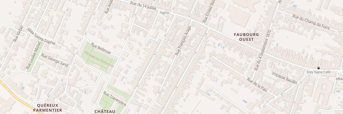 Plan du 27 Rue Arago à Rochefort