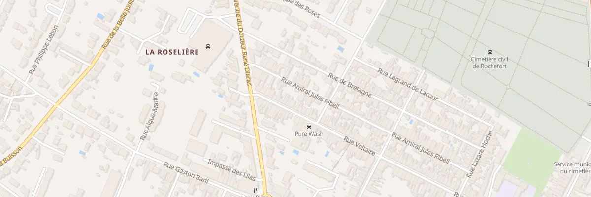 Plan du 149 Rue Voltaire à Rochefort