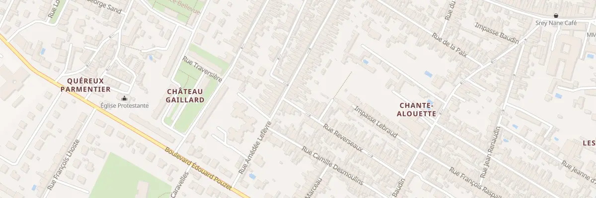 Plan du 72B Rue Lefevre à Rochefort