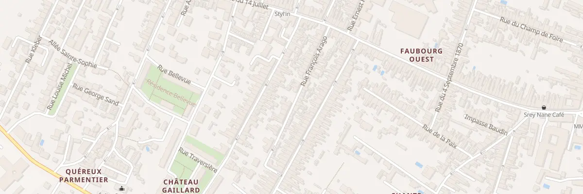 Plan du 29 Rue Arago à Rochefort