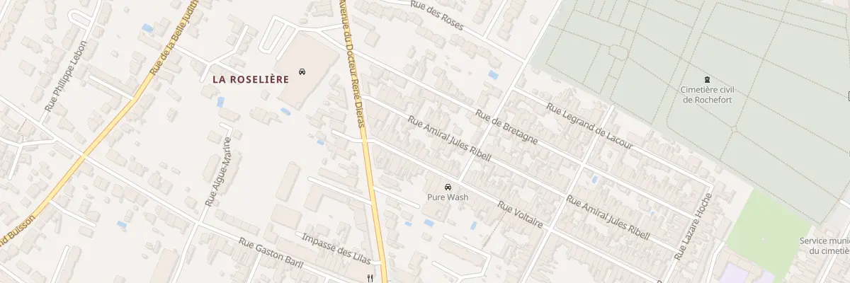 Plan du 151 Rue Voltaire à Rochefort
