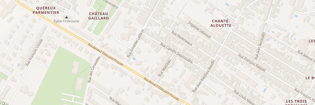 Plan du 26 Rue Camille Desmoulins à Rochefort