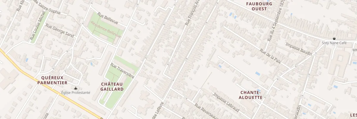 Plan du 57 Rue Lefevre à Rochefort