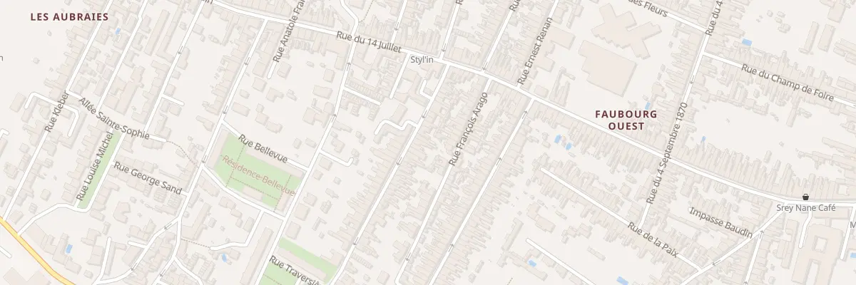 Plan du 23 Rue Ledru Rollin à Rochefort