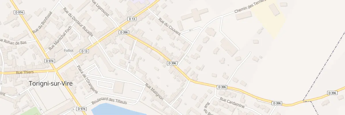 Plan du 31 Rue Dugage Torigny à Torigny-les-Villes