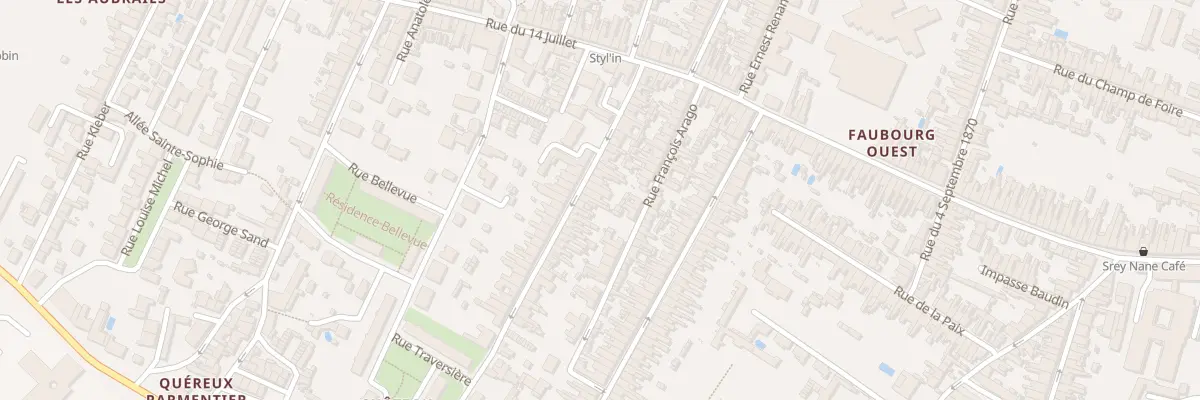Plan du 31 Rue Ledru Rollin à Rochefort