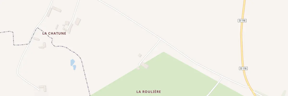 Plan du 4 La Roulière à La Dorée