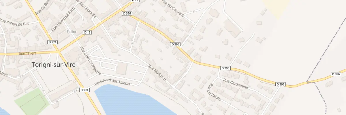 Plan du 20 Rue Dugage Torigny à Torigny-les-Villes