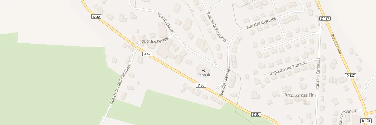 Plan du 2 Rue du Doué au Bourgneuf-la-Forêt