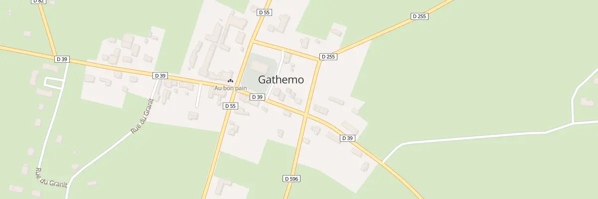 Plan du 5031 Le Bourg à Gathemo