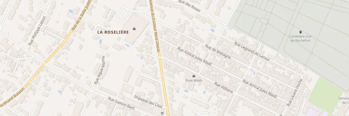 Plan du 161 Rue Voltaire à Rochefort