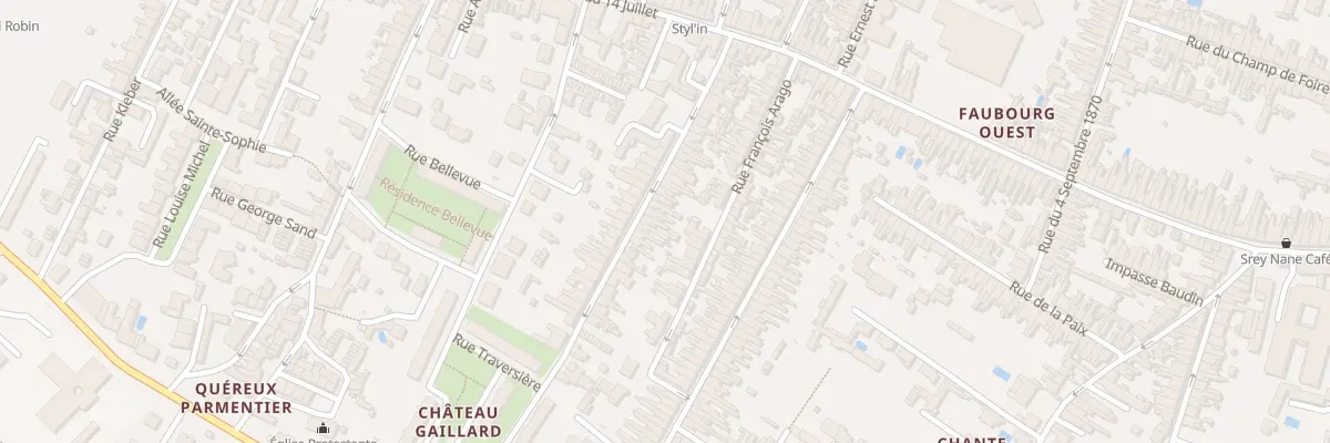 Plan du 39 Rue Ledru Rollin à Rochefort