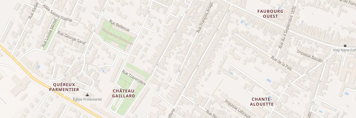Plan du 41 Rue Arago à Rochefort