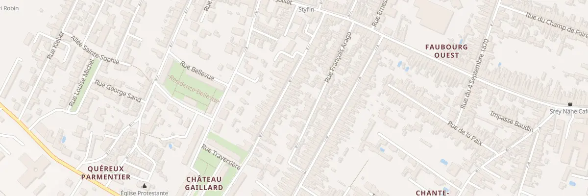 Plan du 41 Rue Ledru Rollin à Rochefort