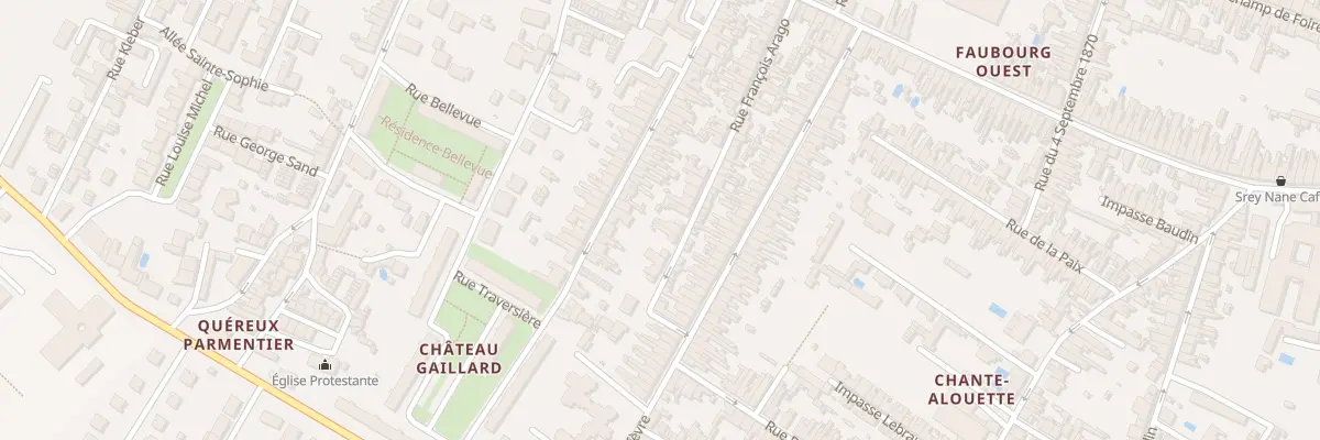 Plan du 39 Rue Arago à Rochefort