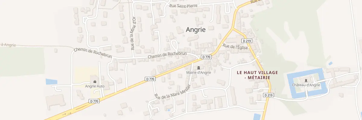 Plan du 24 Rue de bellevue à Angrie