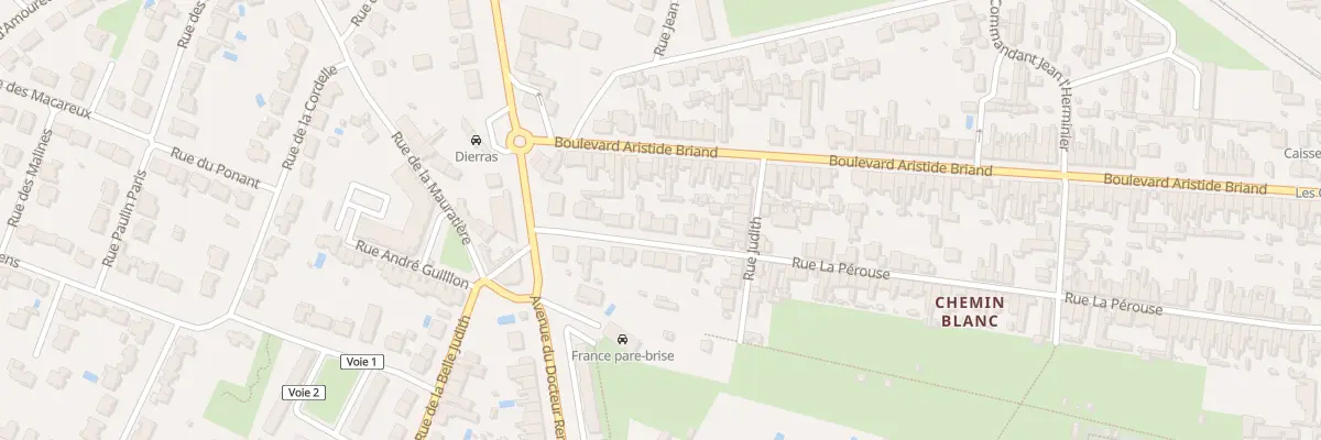 Plan du 95 Rue Laperouse à Rochefort