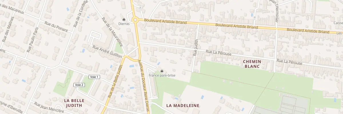 Plan du 110 Rue Laperouse à Rochefort