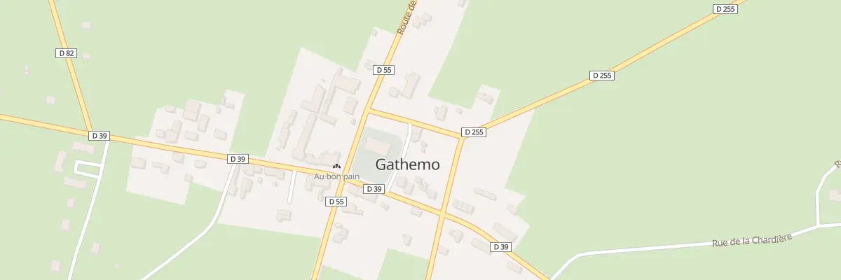 Plan du 5040 Le Bourg à Gathemo