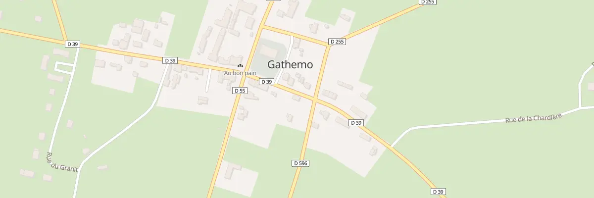 Plan du 5032 Le Bourg à Gathemo