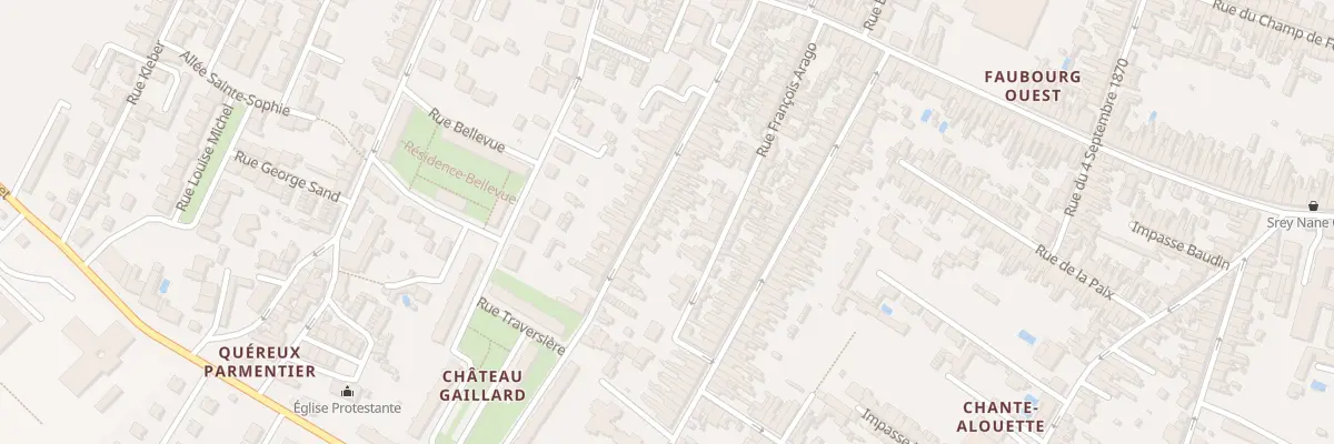 Plan du 49 Rue Ledru Rollin à Rochefort