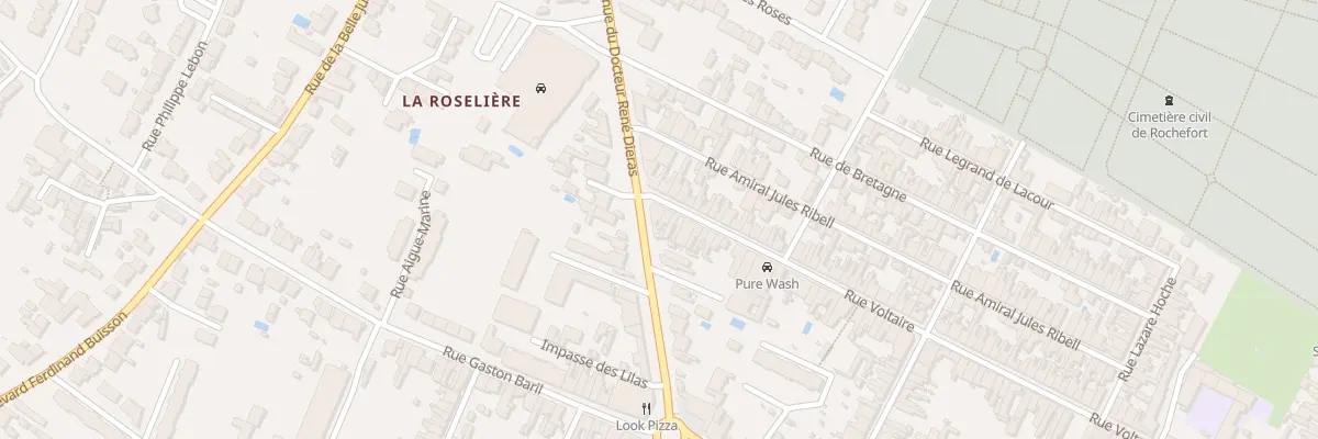 Plan du 29 Av du Docteur Dieras à Rochefort