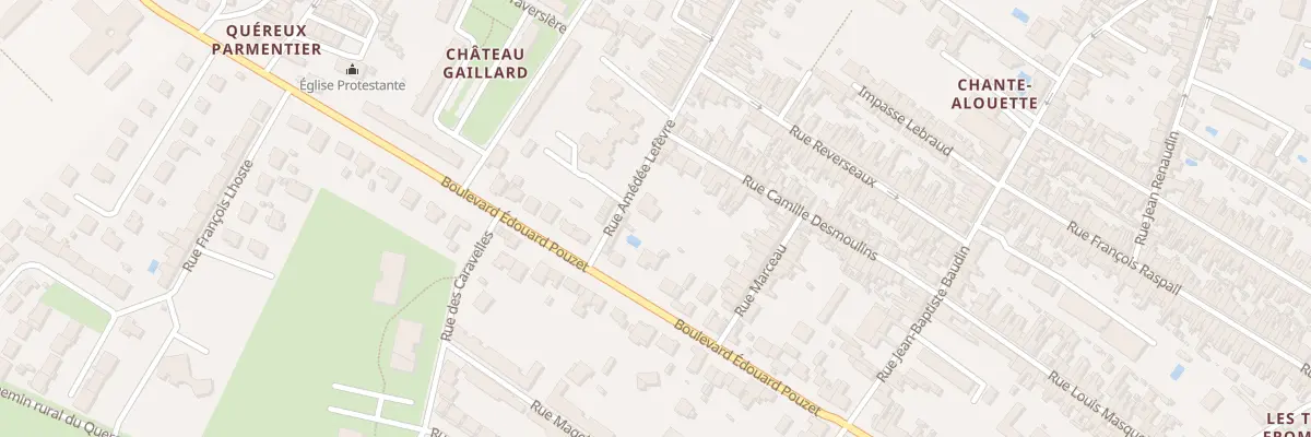 Plan du 84 Rue Lefevre à Rochefort