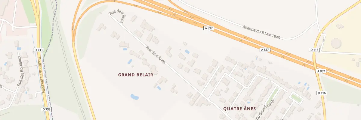 Plan du 66 Rue de Quatre Anes à Rochefort