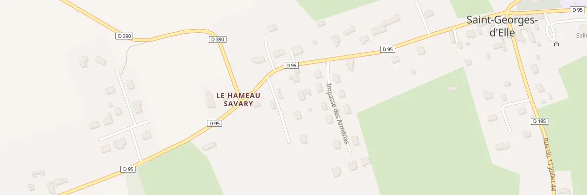 Plan du 17 Rue Saint - Georges à Saint-Georges-d’Elle