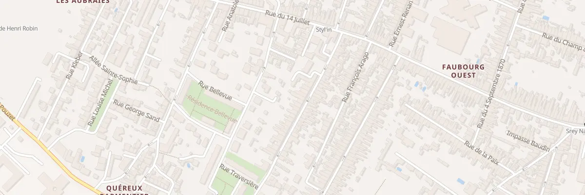 Plan du 38 Rue Ledru Rollin à Rochefort