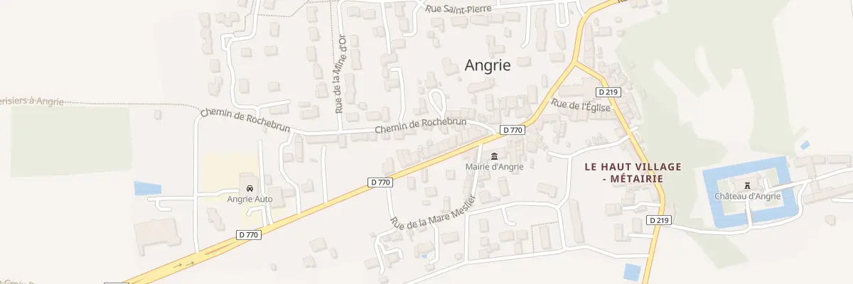 Plan du 32 Rue de bellevue à Angrie