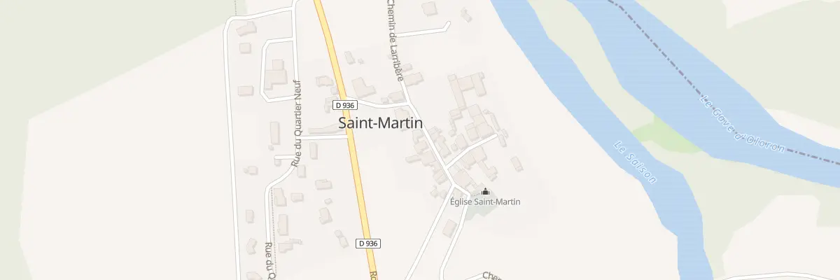 Plan du 120 Rue Buzy à Autevielle-Saint-Martin-Bideren