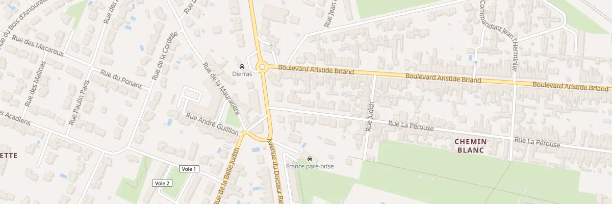 Plan du 101 Rue Laperouse à Rochefort