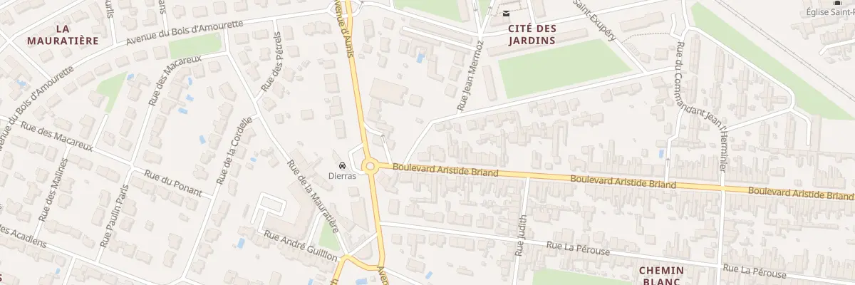 Plan du 115B Bd Aristide Briand à Rochefort