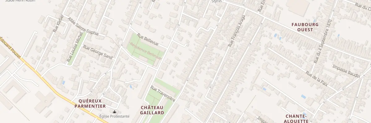 Plan du 54 Rue Ledru Rollin à Rochefort