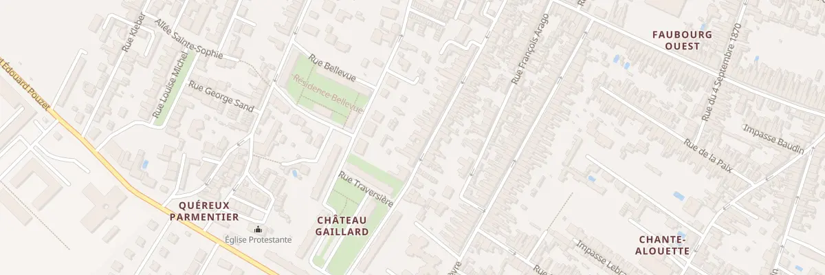 Plan du 60 Rue Ledru Rollin à Rochefort