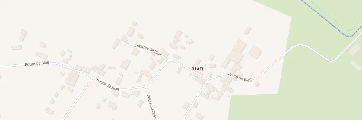 Plan du 20 Rte de Biail à Gaillan-en-Médoc